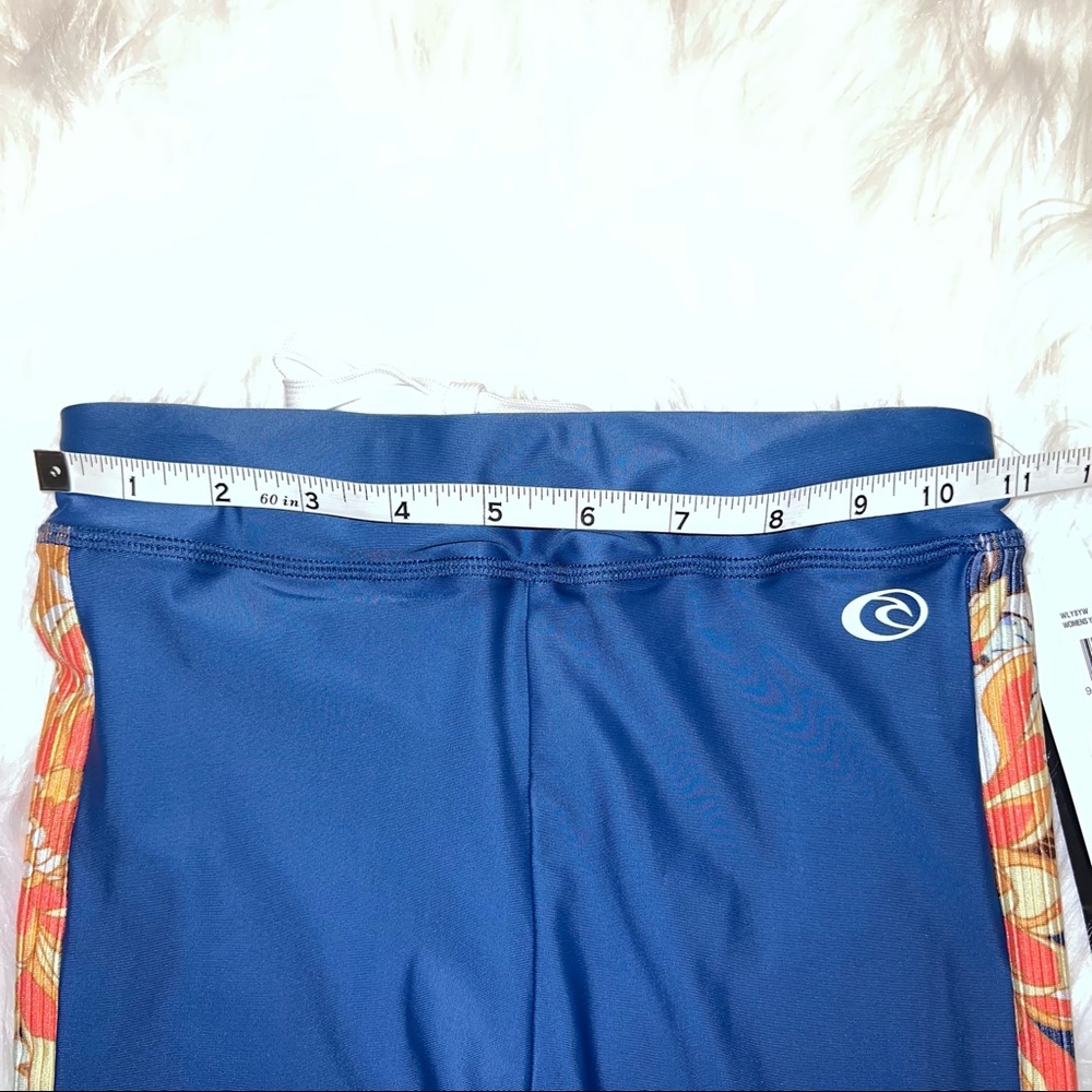 Rip Curl Blue and Floral Yardage Surf Pants Size 4 / XS - Picture 11 of 13